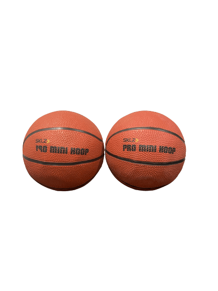 Image of two small basketballs